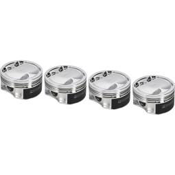 Manley Platinum Series Forged Pistons (99.5mm, 9.8cr, Set/4), '04-'21 STi & '06-'14 WRX