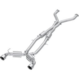 MBRP Armor Pro T304 Stainless Steel 3" Cat-Back Dual Rear Exit w/ 5" OD Tips, '23-'24 Nissan Z