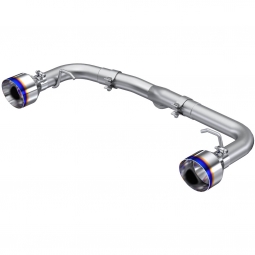 MBRP 2.5" Axle-Back Exhaust System (Street, 304SS w/ Dual Burnt SS Tips), '22-'24 BRZ & GR86