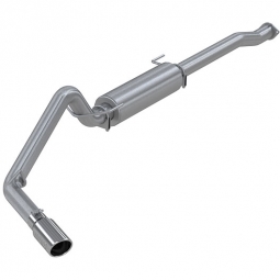 MBRP Cat-Back Exhaust System (Single Side Exit, Aluminized), '16-'20 Tacoma 3.5L