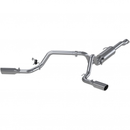MBRP Cat-Back Exhaust System (Aluminized Steel), 2016-2020 Tacoma