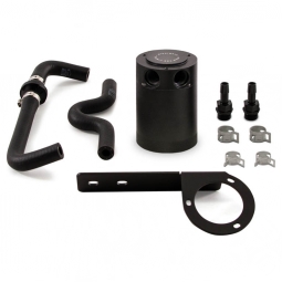 Mishimoto Baffled Oil Catch Can Kit - Black, 2017-2021 Civic Type R