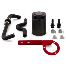 Mishimoto Baffled Oil Catch Can Kit - Red, 2017-2021 Civic Type R