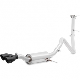 Mishimoto Cat-Back Exhaust System (Black, Non-Resonated), '14-'19 Fiesta ST