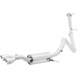 Mishimoto Cat-Back Exhaust System (Polished, Non-Resonated), '14-'19 Fiesta ST