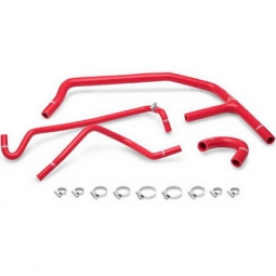 Mishimoto Silicone Ancillary Hose Kit (Red), 2015+ Mustang EcoBoost