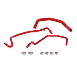 Mishimoto Silicone Ancillary Coolant Hose Kit (Red), '15-'17 Mustang GT
