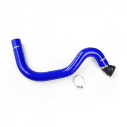 Mishimoto Silicone Upper Radiator Hose (Blue), 2015+ Mustang GT
