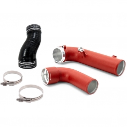 Mishimoto Charge Pipe Kit (Wrinkle Red), 2020-2022 GR Supra (A90)