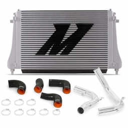 Mishimoto Intercooler Kit w/ Pipes (Polished Silver), 2015-2019 Golf R