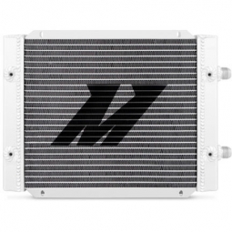Mishimoto Universal Oil Cooler (25 Row, Dual Pass, Silver)