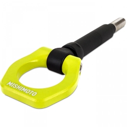Mishimoto Front Racing Tow Hook (Neon Yellow), '13-'20 BRZ/FR-S & '17-'20 Toyota 86