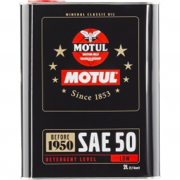 Motul Classic Engine Oil (SAE 50, 2 Liters)