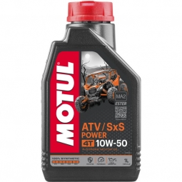 Motul ATV-SXS Power 4-stroke 4T Motorcycle Engine Oil 4T (10W50, 1 Liter)