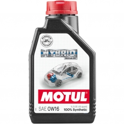 Motul HYBRID Full Synthetic Engine Oil (0W16, 1 Liter)