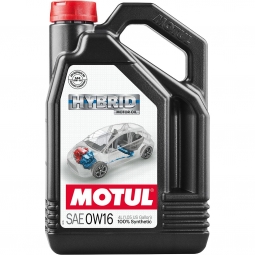Motul HYBRID Full Synthetic Engine Oil (0W16, 4 Liters)