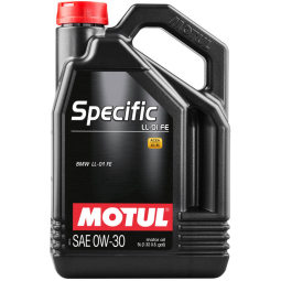 Motul 'Specific LL-01 FE' Full Synthetic Engine Oil (0W30, 5 Liters)