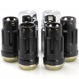 Muteki SR45-S Lock Set (12x1.25mm, Black w/ YZP Washers)