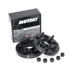 Muteki Bolt On Spacers (20mm, ID: 67.1mm, 12x1.5mm, Pair/2), Mitsubishi & Mazda & Hyundai