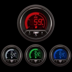 Prosport Premium Series Fuel Level Gauge (52mm, 4 Color, Peak/Warn)