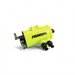 Perrin Air/Oil Separator Kit (TMIC, Neon Yellow), '08-'14 WRX & '08-'21 STi