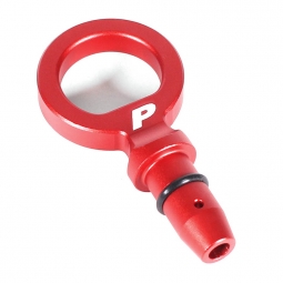 Perrin Engine Oil Dipstick Handle (Round Style, Red), '13-'23 BRZ/FR-S/GR86 & '15-'23 WRX