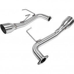 Perrin Axle-Back Exhaust System (Dual Exit w/ Single Tips), '22-'24 WRX