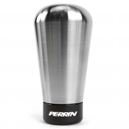 Perrin Shift Knob (Brushed Stainless Steel, 1.8" Tapered), '13-'23 BRZ / FR-S / GR86