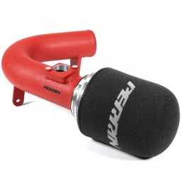 Perrin Cold Air Intake System (Wrinkle Red), 2022-2024 WRX