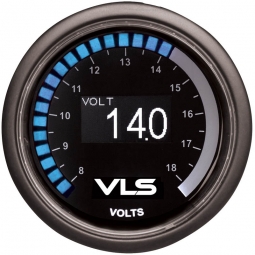 Revel VLS Voltmeter Gauge (52mm, 8-18 Volts)