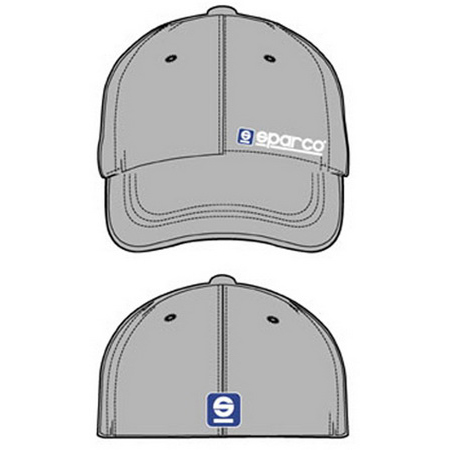 Sparco Hat (large Xl, Gray) 