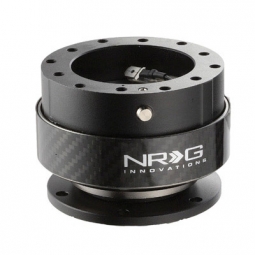 NRG Gen 2.0 Quick Release Steering Wheel Hub (Black / Black)