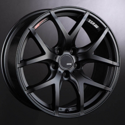 SSR GTV03 Wheel (18x8.5", 40mm, 5x114.3, Each) Flat Black