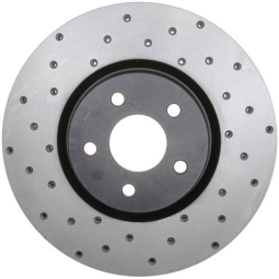 StopTech Sport Front Brake Rotors (Cross-Drilled, Pair), '13-'14 Focus ST