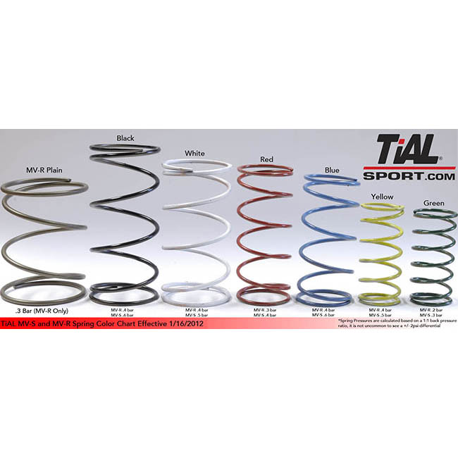 TiAL MVR Spring (Plain Color, Largest Outer Spring) 001951