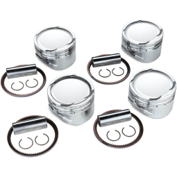 Tomei Forged Pistons Kit (87.00mm, CH27.40, 2.3, Set/4), '08-'15 EVO X