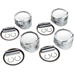 Tomei Forged Pistons Kit (86.50mm, CH27.40, 2.3L, Set/4), '08-'15 EVO X