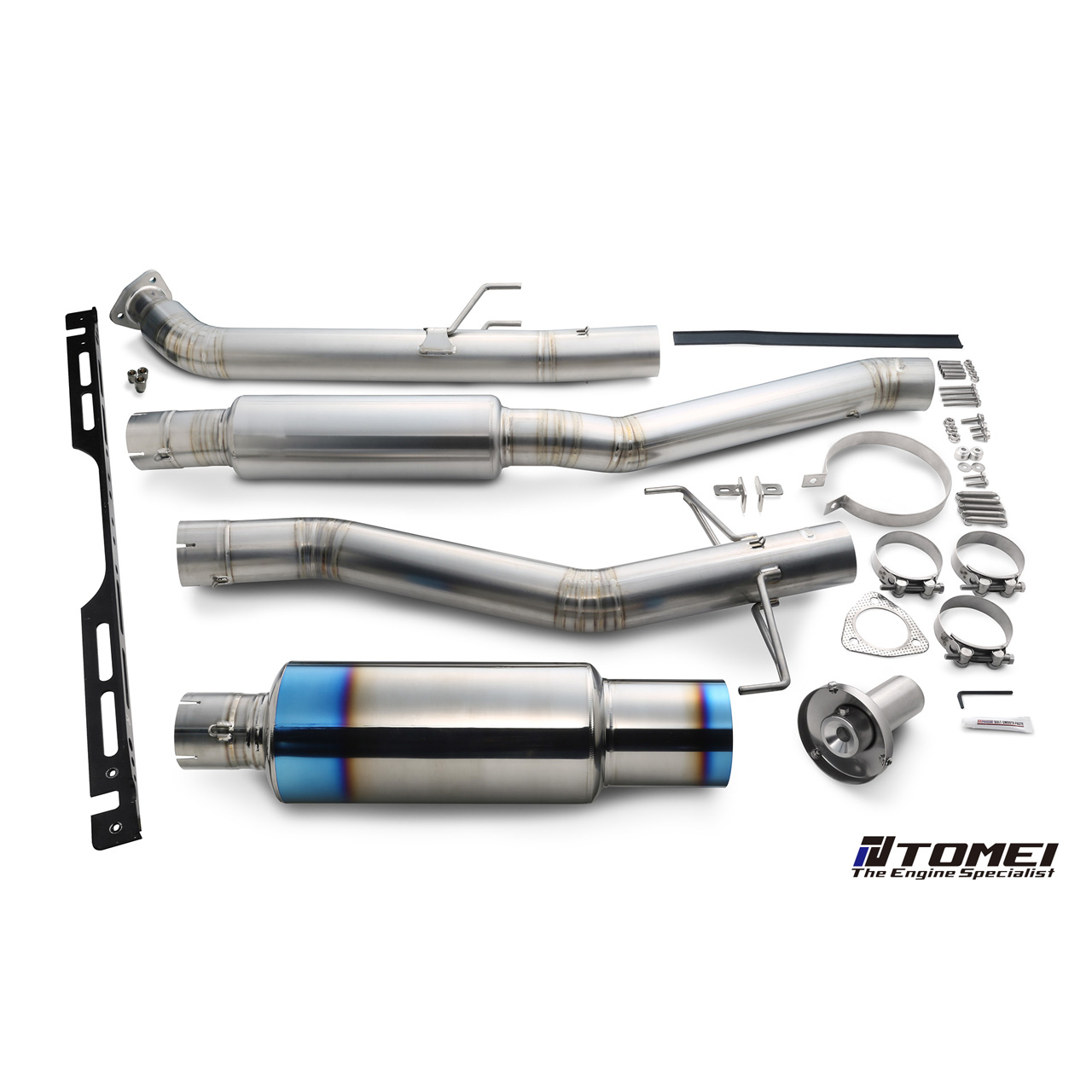 Tomei Expreme Ti Full Titanium Cat-back Exhaust System, '17-'20 Civic 