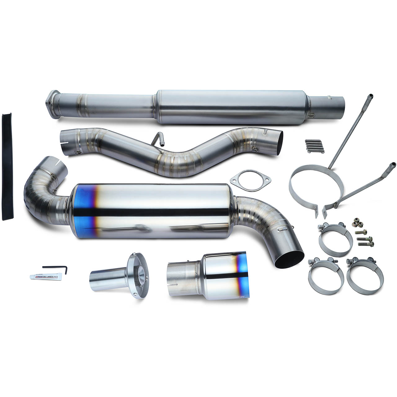 Tomei Expreme Ti Full Titanium Cat-Back Exhaust (Single Exit, Type 80 ...