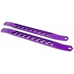 Torque Solution Billet Strut Cross Braces (Purple), '20-'23 GR Supra (A90)