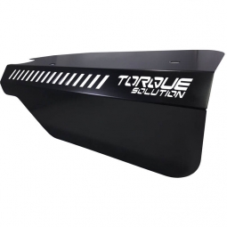 Torque Solution Engine Pulley Cover (Black), '15-'21 WRX & '14-'18 Forester XT