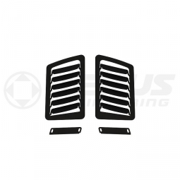 Verus Hood Louver Kit, Small Louvers Only (Powder Coated Black), '13-'20 BRZ/FR-S/86