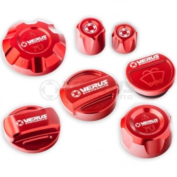 Verus Full Car Cap Kit (Anodized Red), 2020-2022 GR Supra