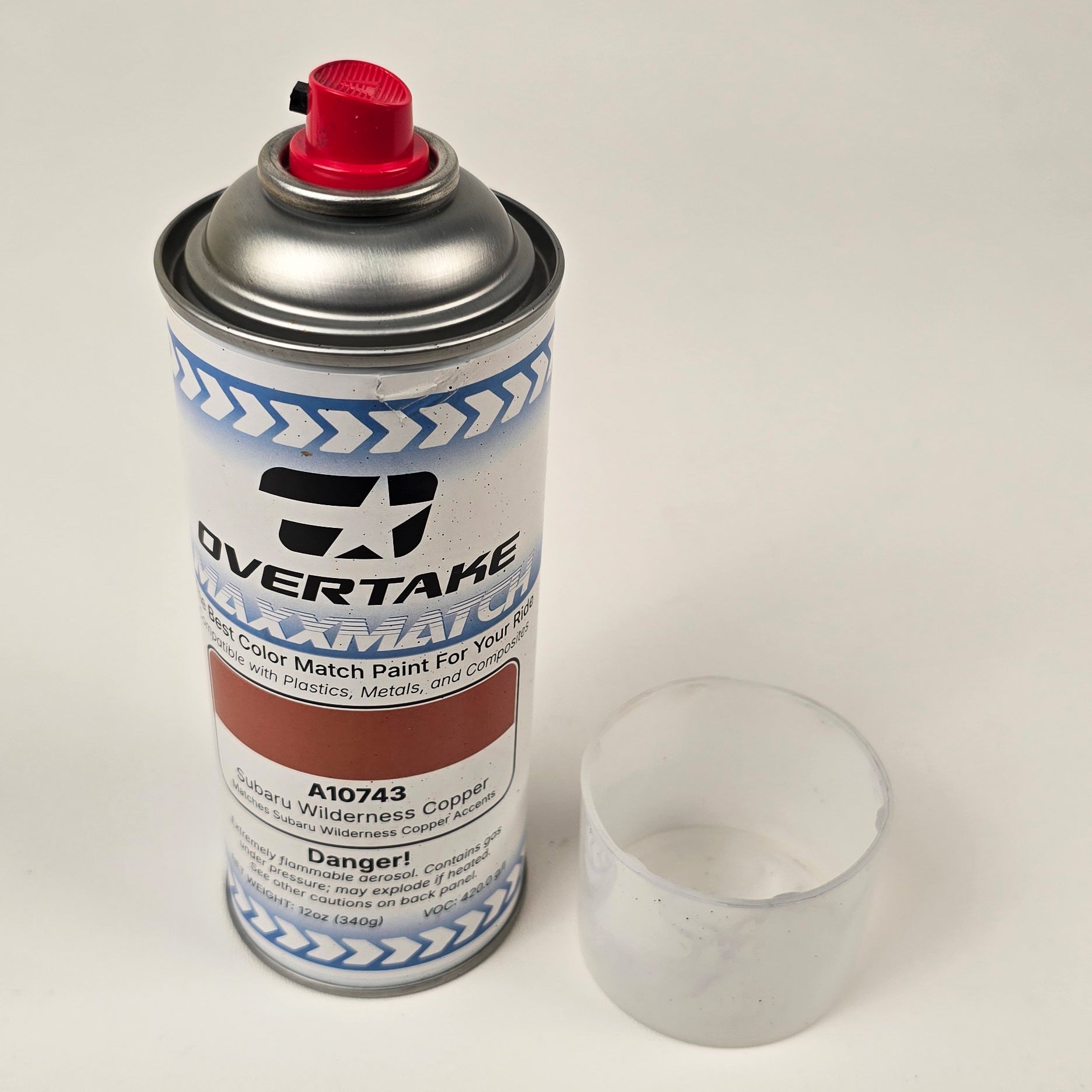 Overtake MaxxMatch Spray Paint (Subaru Wilderness Copper, 12oz. Can) - Open Box
