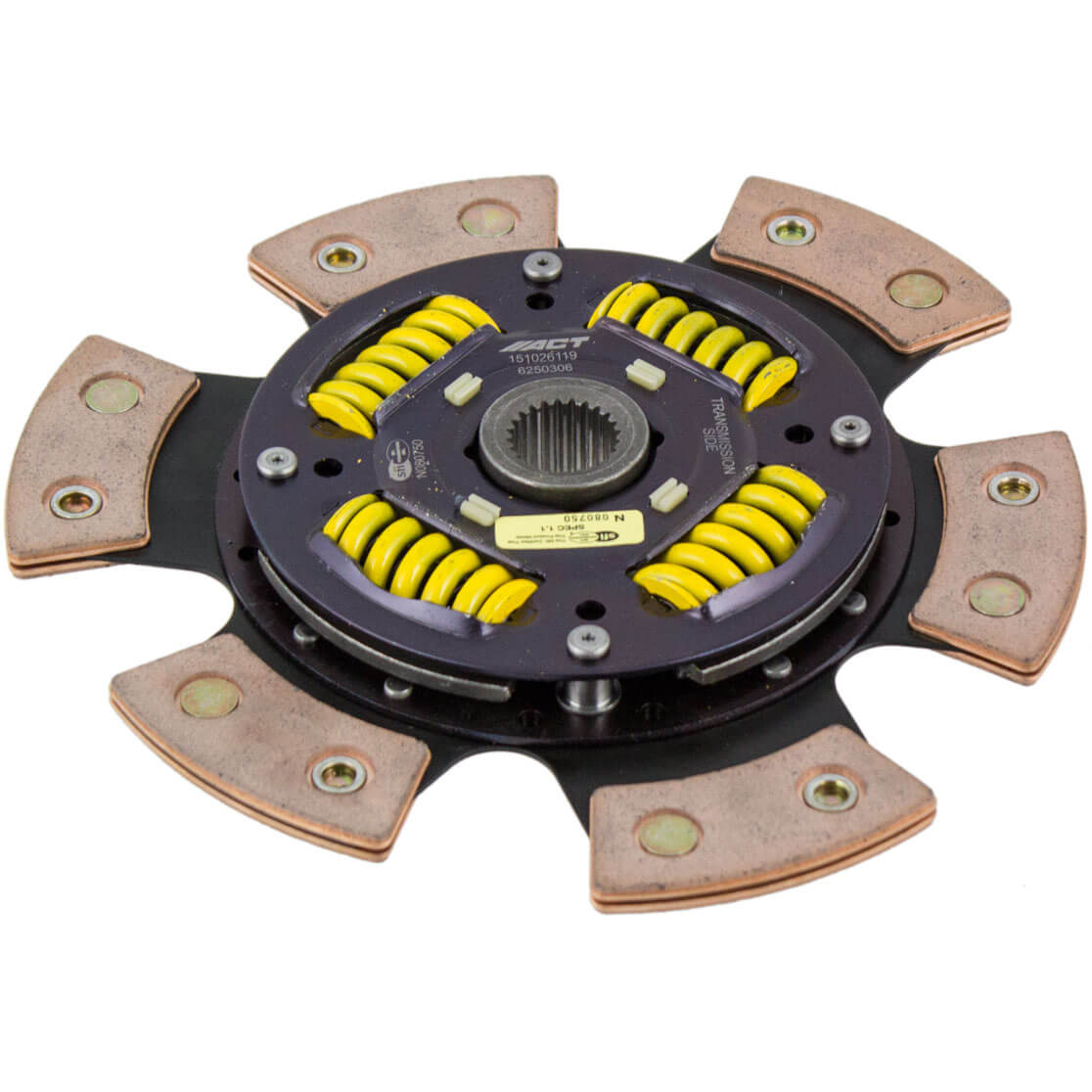 ACT Clutch Disc (Sprung, 6 Pad Race, Disc Only), 2003-2020 350Z & 370Z - Angle 2