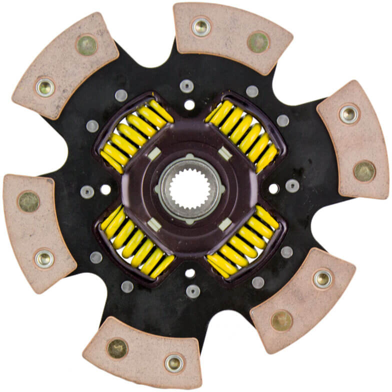 ACT Clutch Disc (Sprung, 6 Pad Race, Disc Only), 2003-2020 350Z & 370Z - Angle 3