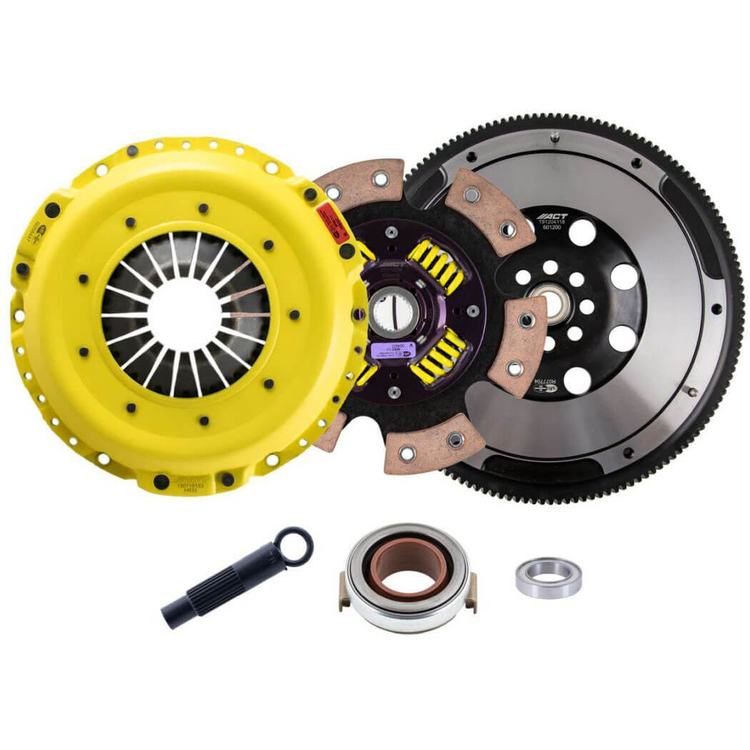ACT HD Clutch Kit (6-Pad Sprung Disc) w/ StreetLite Flywheel, 2017-2021 Civic Type R