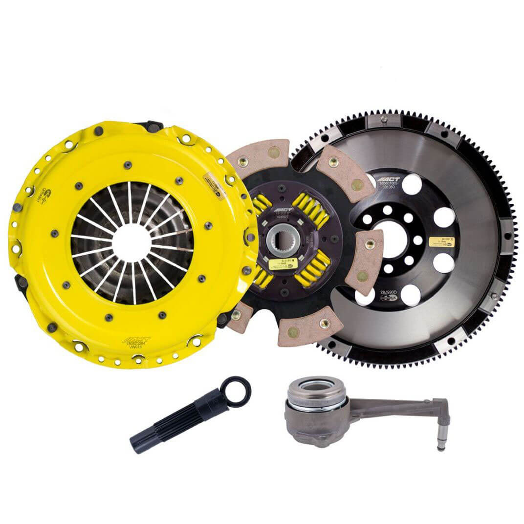 ACT HD Clutch Kit (6-Pad Sprung Disc) w/ StreetLite Flywheel, 2015-2024 Golf R