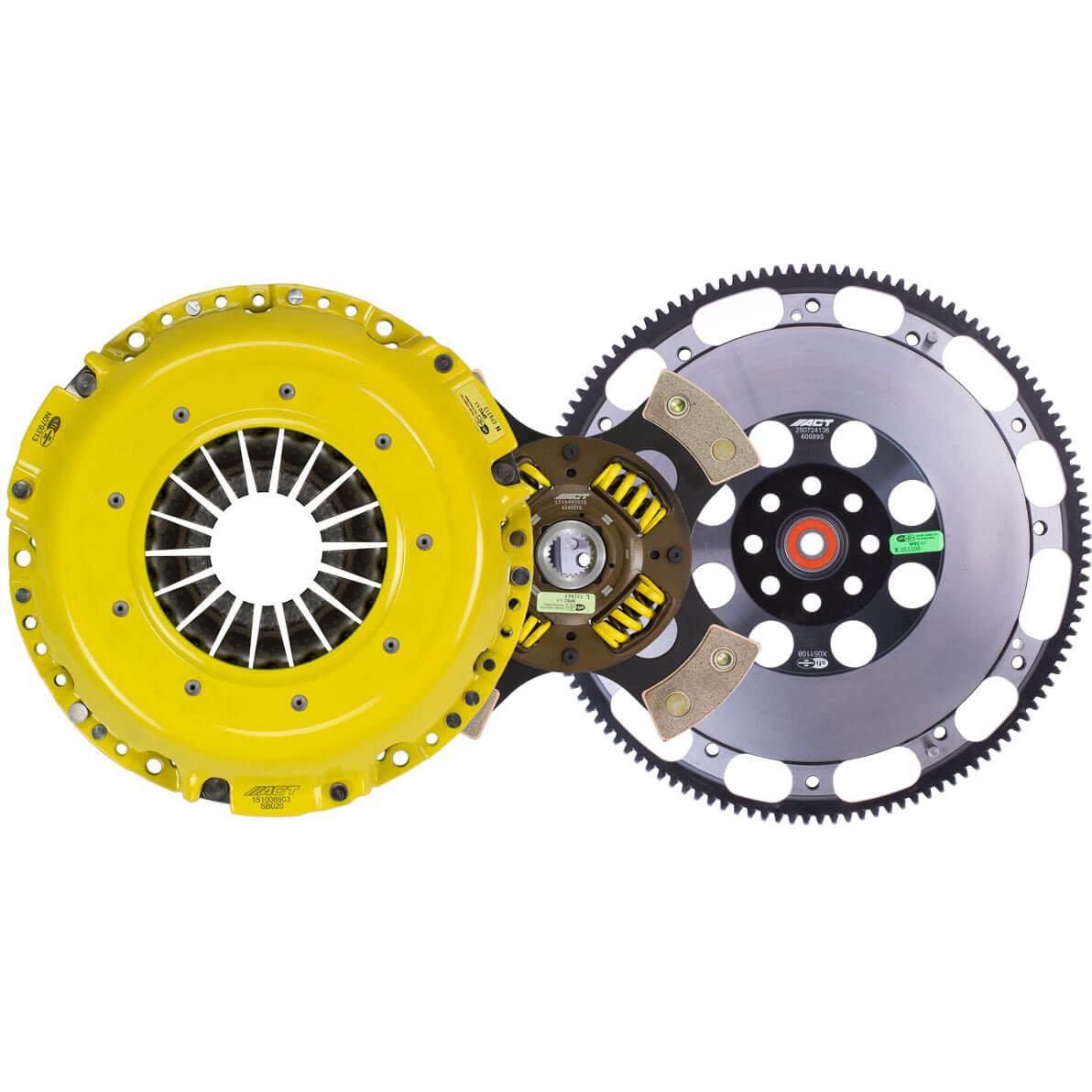 ACT HD Clutch Kit w/ Prolite Flywheel (4-Pad Sprung Disc), 2006-2026 WRX