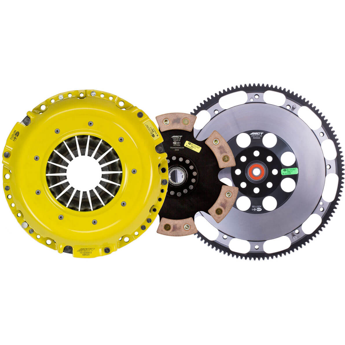 ACT HD Clutch Kit w/ Prolite Flywheel (6-Pad Rigid Disc), 2006-2026 WRX